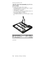 Предварительный просмотр 120 страницы IBM ThinkPad T40 Hardware Maintenance Manual