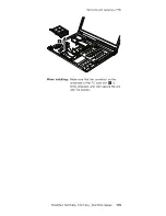 Предварительный просмотр 121 страницы IBM ThinkPad T40 Hardware Maintenance Manual