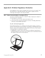 Предварительный просмотр 87 страницы IBM ThinkPad X20 Supplementary Manual
