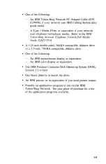 Preview for 20 page of IBM Token-Ring Network PC Adapter Manual To Operations