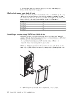 Предварительный просмотр 36 страницы IBM x3200 - System M3 - 7328 Installation Manual