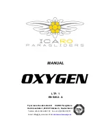 Preview for 2 page of ICARO paragliders OXYGEN Manual