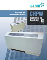 Preview for 1 page of ICE AIR CHPW Operating And Maintenance Manual