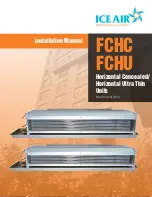 Preview for 1 page of ICE AIR FCHC Installation Manual