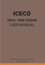 Iceco TR45 User Manual preview