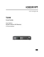 Icecrypt T2200 User Manual preview