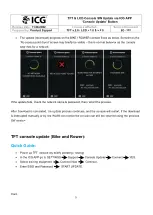 Preview for 5 page of ICG TFT Quick Start Manual