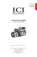 Предварительный просмотр 1 страницы ICI GAS DETECTIR Series Quick Start Manual