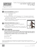 ICO Kountour K6023E Installation Manual preview