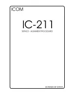 Icom IC-211 Alignment Procedure preview