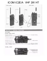 Icom IC ?2A Manual preview