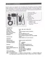 Preview for 2 page of Icom IC-2A Manual