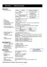 Preview for 4 page of Icom IC-2GXAT Service Manual