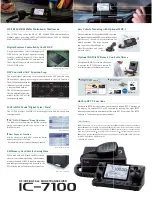 Preview for 3 page of Icom IC-7100 Specification