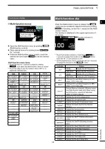 Preview for 21 page of Icom IC-905 Basic Manual