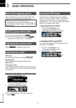 Preview for 24 page of Icom IC-905 Basic Manual