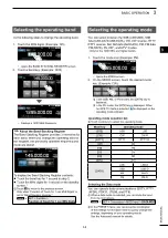 Preview for 25 page of Icom IC-905 Basic Manual