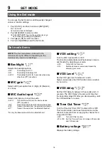 Preview for 16 page of Icom IC-A16 Full Manual