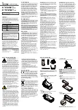 Preview for 1 page of Icom IC-F1100D Series Instructions