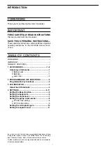 Preview for 2 page of Icom IC-F29SR Operating Instructions Manual