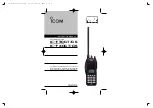 Icom IC-F30GT Instruction Manual preview