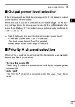 Preview for 27 page of Icom IC-F3210D Series Instruction Manual