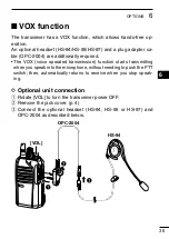 Предварительный просмотр 43 страницы Icom IC-F3210D Series Instruction Manual