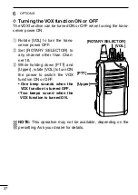 Preview for 44 page of Icom IC-F3210D Series Instruction Manual