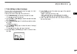 Предварительный просмотр 23 страницы Icom IC-F3262DT Operating Manual