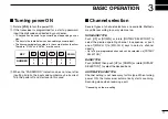 Preview for 15 page of Icom IC-F33GT Instruction Manual
