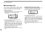 Предварительный просмотр 22 страницы Icom IC-F33GT Instruction Manual