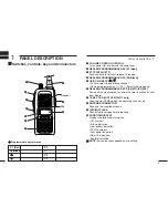 Preview for 3 page of Icom IC-F3GS Instruction Manual
