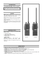 Preview for 2 page of Icom IC-F3GT Service Manual