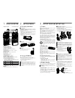 Preview for 2 page of Icom IC-F4TR Instruction Manual