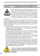 Preview for 2 page of Icom IC-F50V Instruction Manual