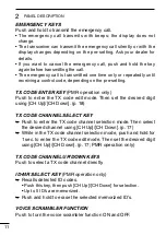 Preview for 18 page of Icom IC-F50V Instruction Manual