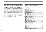 Preview for 4 page of Icom IC-F5220D Insrtuction Manual