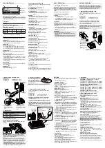 Preview for 2 page of Icom IC-F52D Instructions