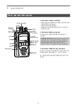 Preview for 9 page of Icom IC-F62D Operating Manual