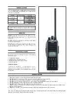 Preview for 2 page of Icom IC-F70DT Service Manual