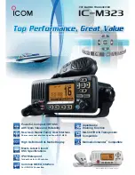 Icom IC-M323 Specification preview