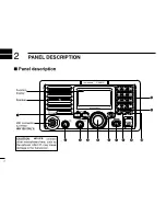 Preview for 8 page of Icom IC-M602 Instruction Manual
