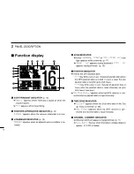 Preview for 12 page of Icom IC-M602 Instruction Manual