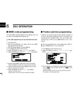 Предварительный просмотр 24 страницы Icom IC-M602 Instruction Manual