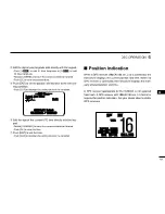 Предварительный просмотр 25 страницы Icom IC-M602 Instruction Manual