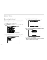 Предварительный просмотр 32 страницы Icom IC-M602 Instruction Manual