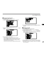 Предварительный просмотр 39 страницы Icom IC-M602 Instruction Manual