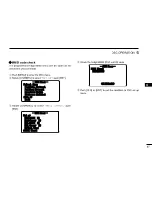 Предварительный просмотр 43 страницы Icom IC-M602 Instruction Manual