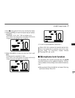 Предварительный просмотр 49 страницы Icom IC-M602 Instruction Manual