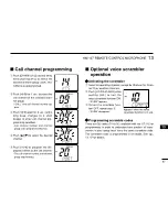 Предварительный просмотр 73 страницы Icom IC-M602 Instruction Manual